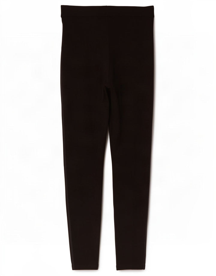 Leggings femininas Zara UK 12 viscose preta média