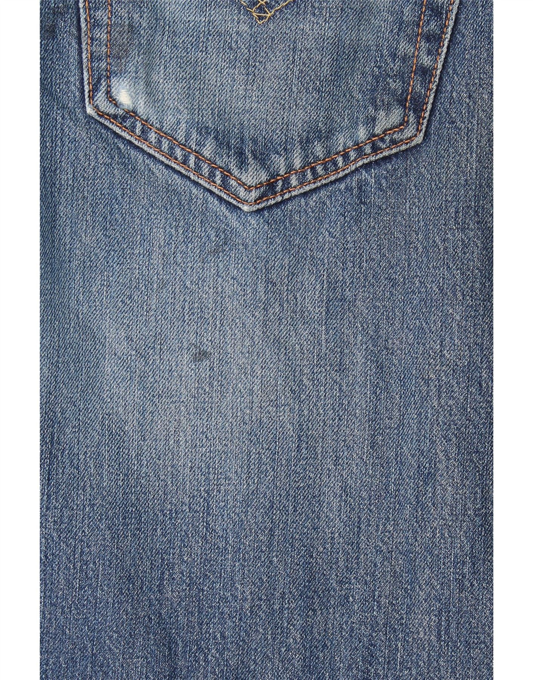 Levi's Masculino 501 Straight Jeans W36 L30 Azul Algodão