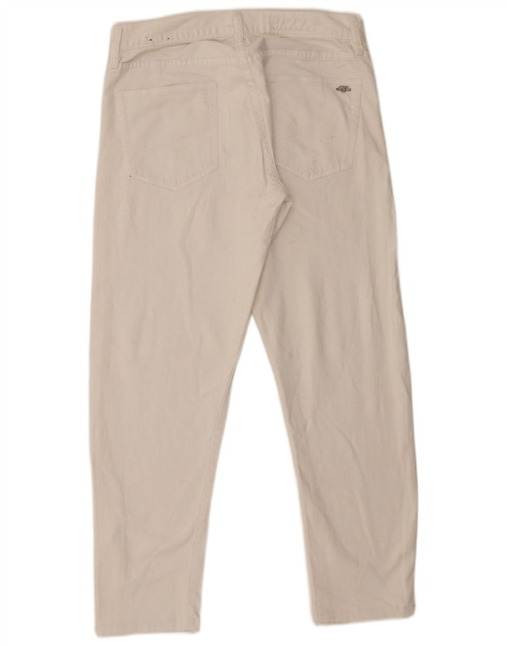 Armani Exchange Mens Slim Jeans W33 L28 Algodão Branco