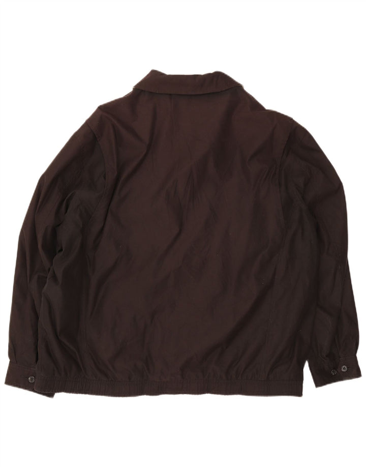 Polo Ralph Lauren Masculino Big Bomber Jacket Reino Unido 42 XL Marrom Poliéster