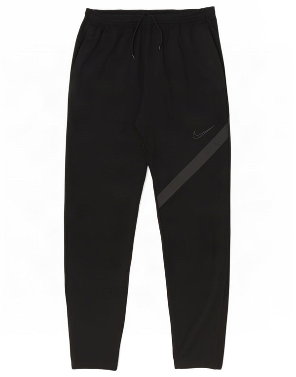 Calça de treino masculina Nike Dri Fit grande poliéster preto