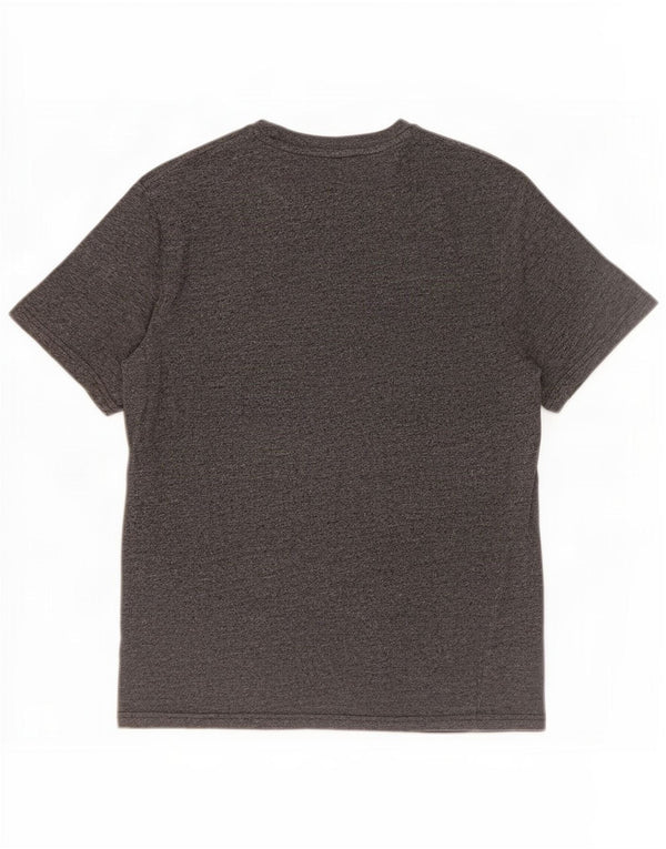 Camiseta masculina estampada Champion grande cinza manchado