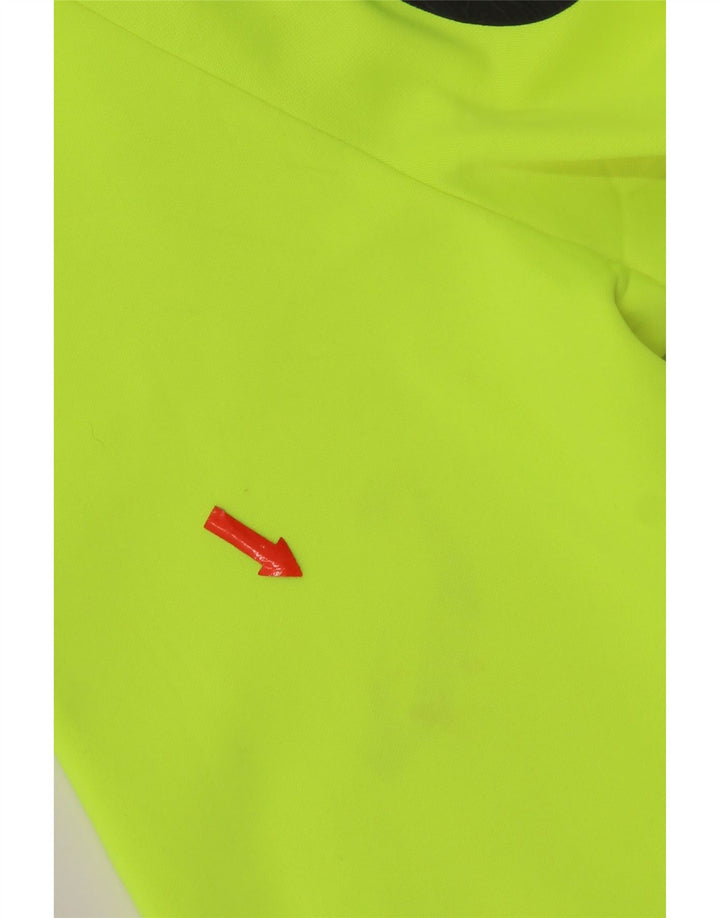 Suéter Nike masculino Dri Fit Graphic com capuz pequeno verde poliéster