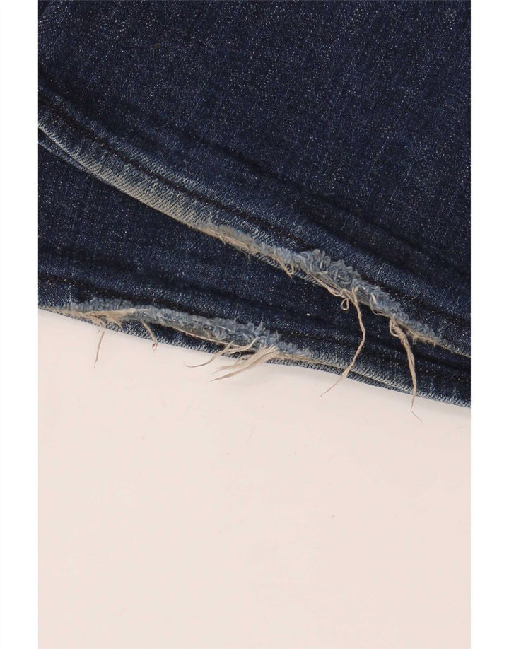 Calça jeans feminina Levi's Demi Curve Bootcut US 8 médio W29 L30 azul marinho