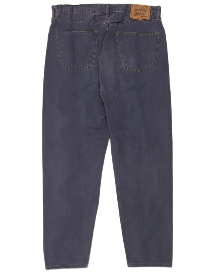 LEVI'S Masculino 451 Tapered Jeans W38 L30 Azul Algodão