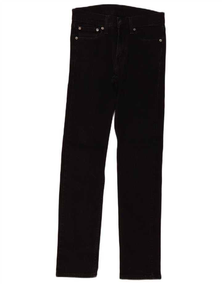 Calça jeans feminina Levi's 511 Slim W28 L32 algodão preto