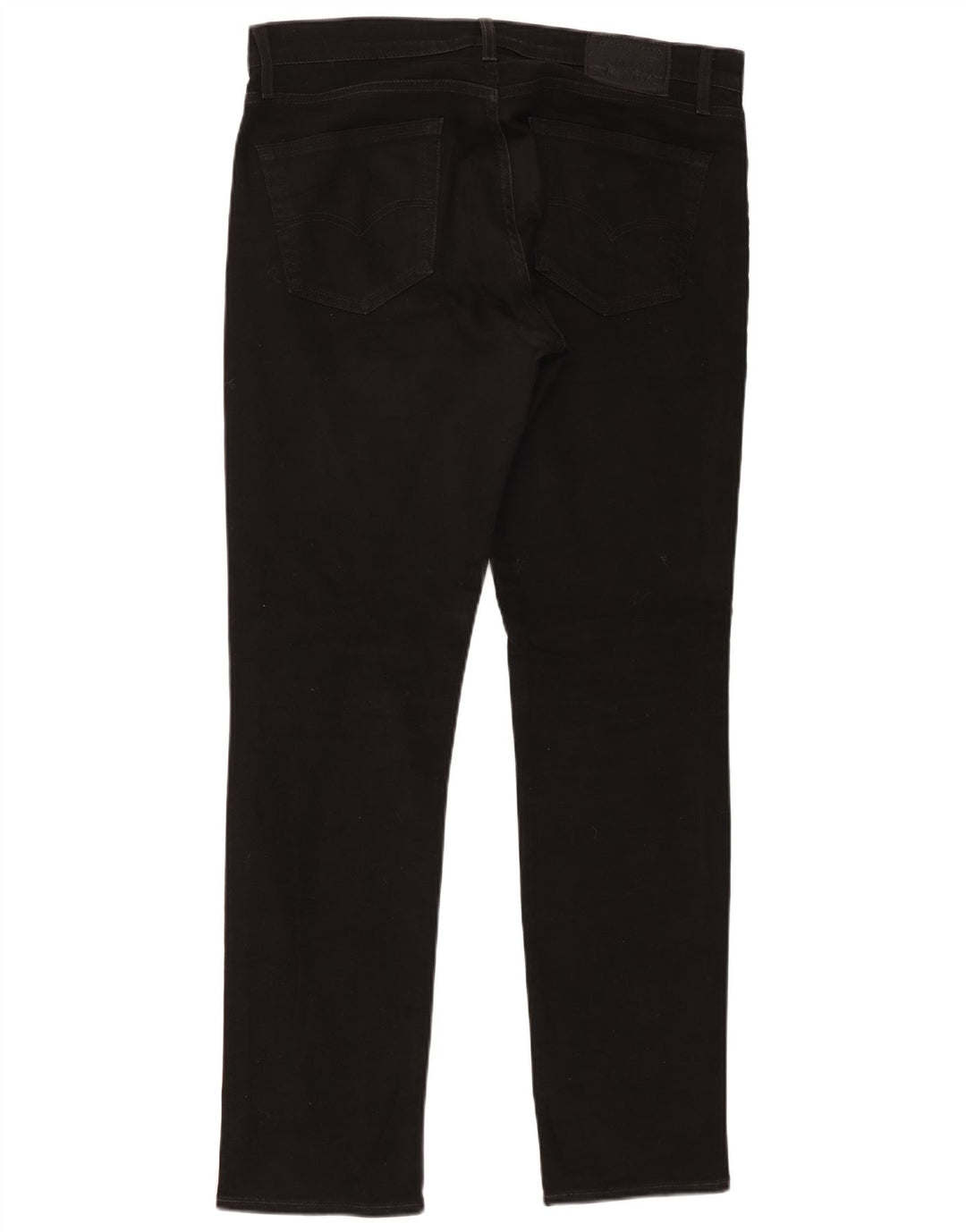 Levi's Masculino 511 Slim Jeans W34 L32 Algodão Preto