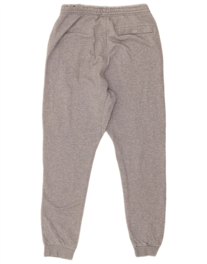 Calça de treino masculina Nike Joggers cinza médio algodão manchado