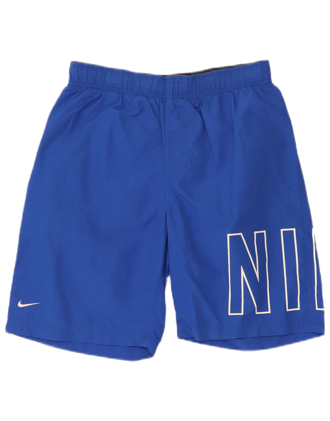 Shorts esportivos gráficos masculinos Nike pequenos azuis
