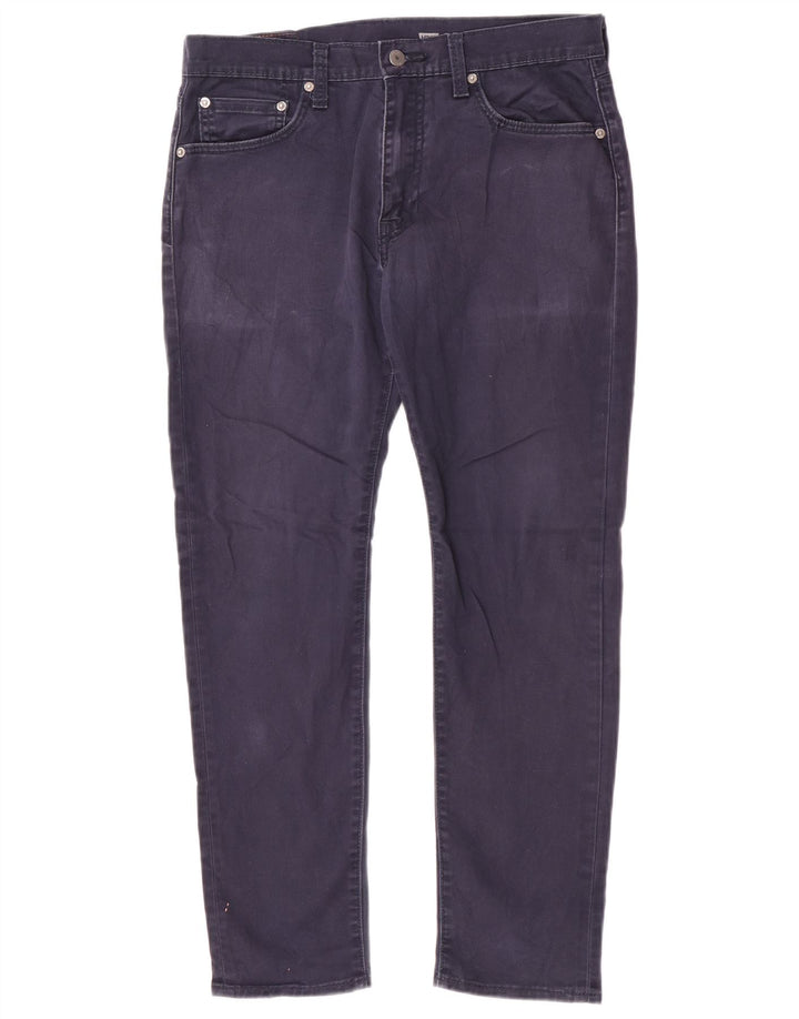Calça jeans masculina Levi's 512 Slim Tapered W32 L30 azul marinho