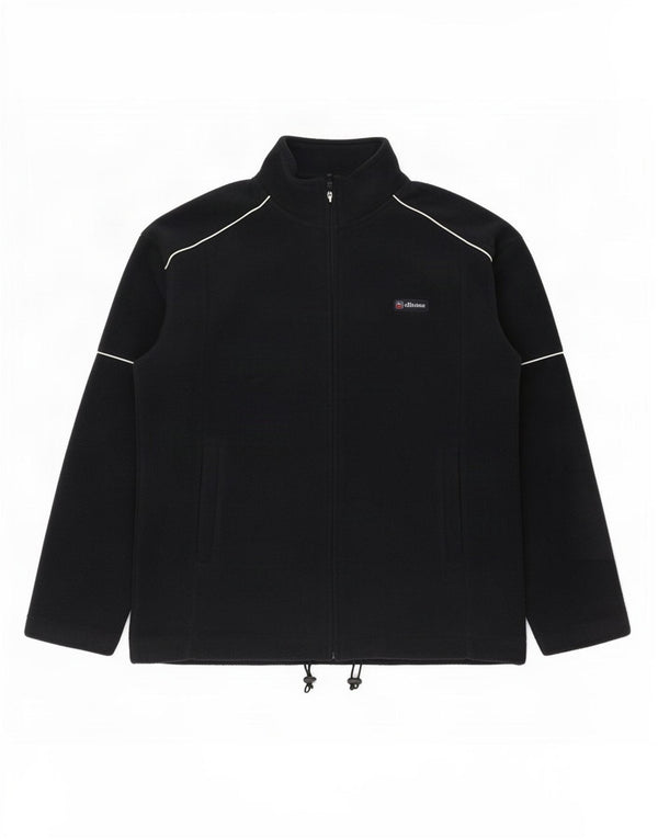 Jaqueta de lã masculina Ellesse UK 38 poliéster azul marinho médio