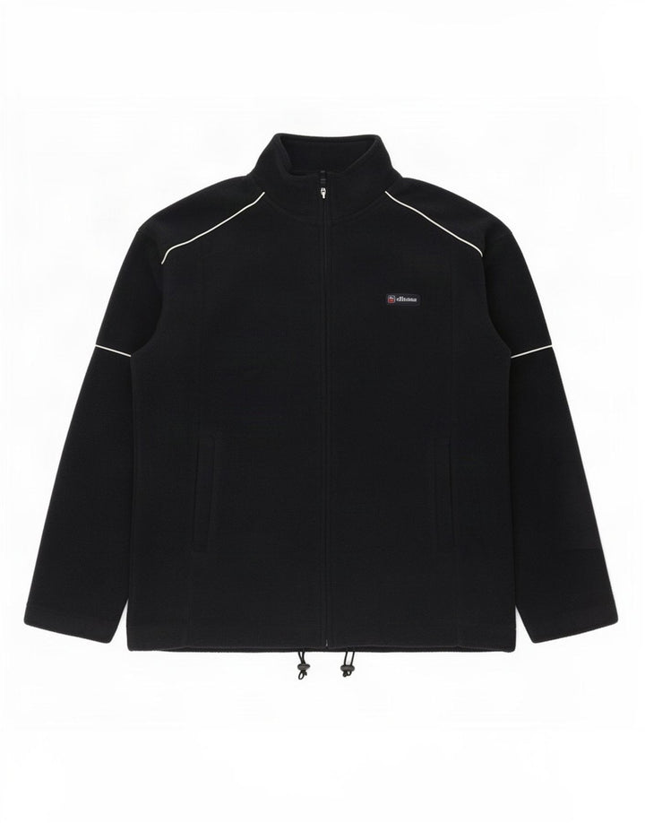 Jaqueta de lã masculina Ellesse UK 38 poliéster azul marinho médio