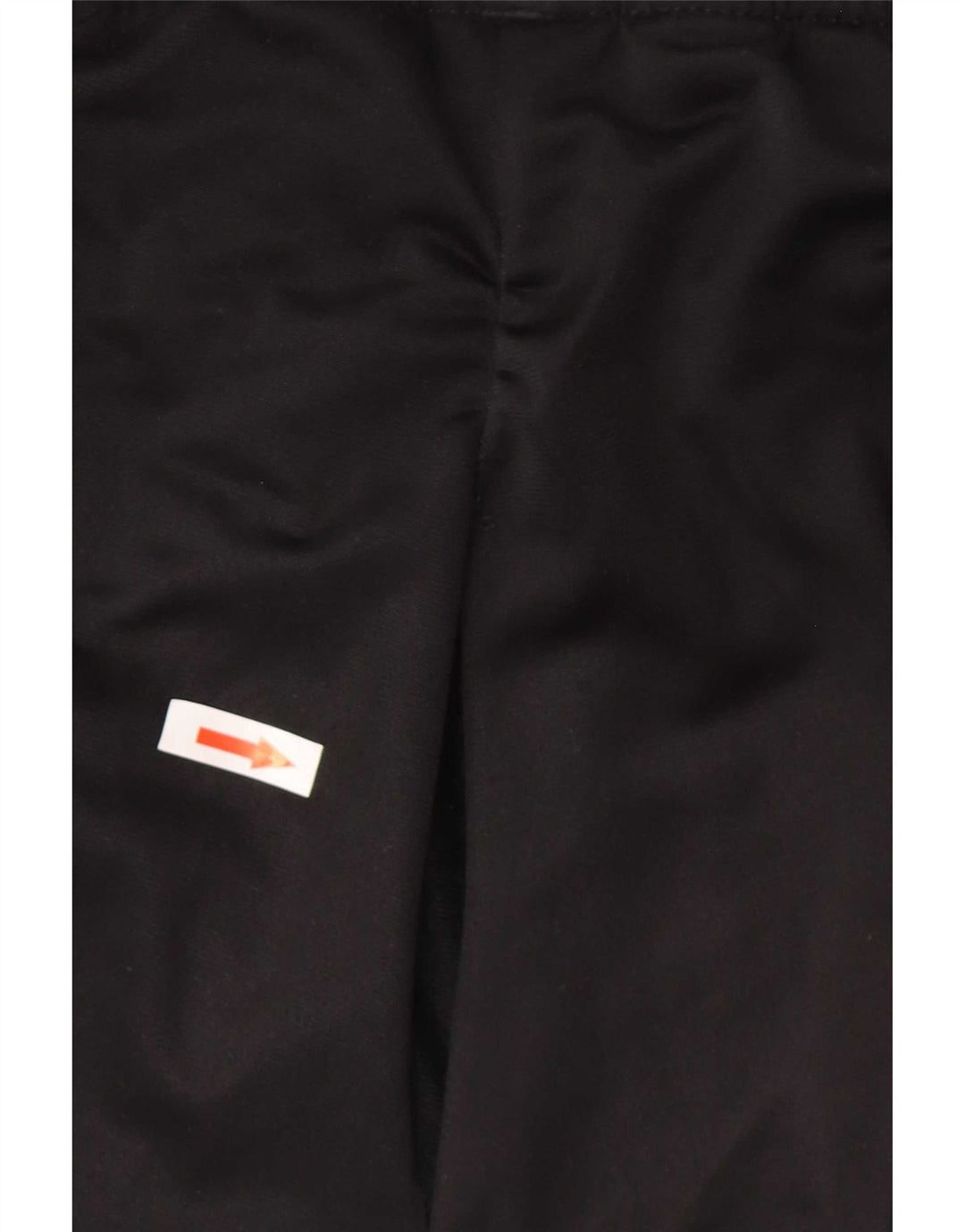 Calça de treino feminina Adidas UK 14 grande poliéster preto
