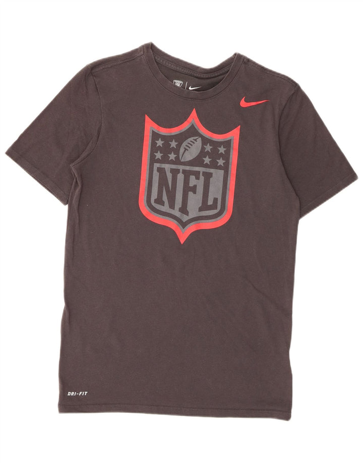 Camiseta Nike Masculina Dri Fit Graphic Top Pequeno Algodão Preto