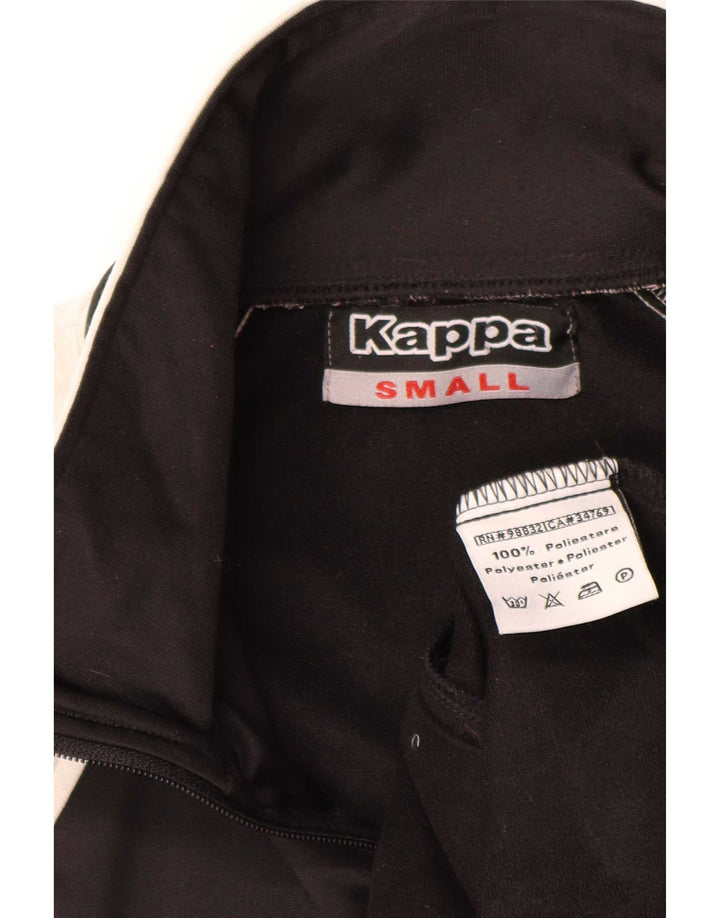 Kappa Mens Treino Top Jacket Small Black Colourblock Poliéster
