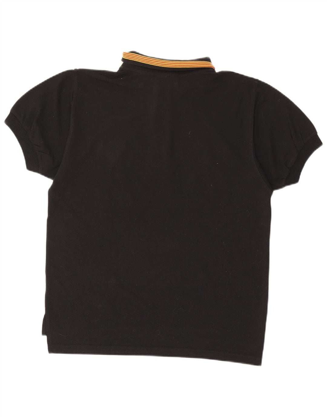 Camisa polo masculina PUMA pequena algodão preto