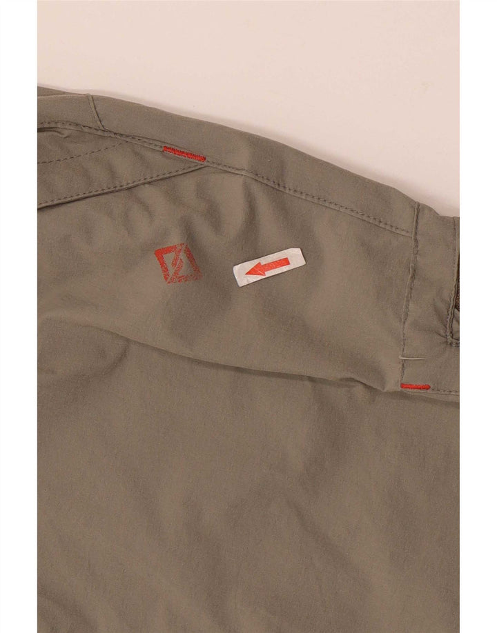 Shorts cargo masculino vintage IT 52 XL W38 cinza