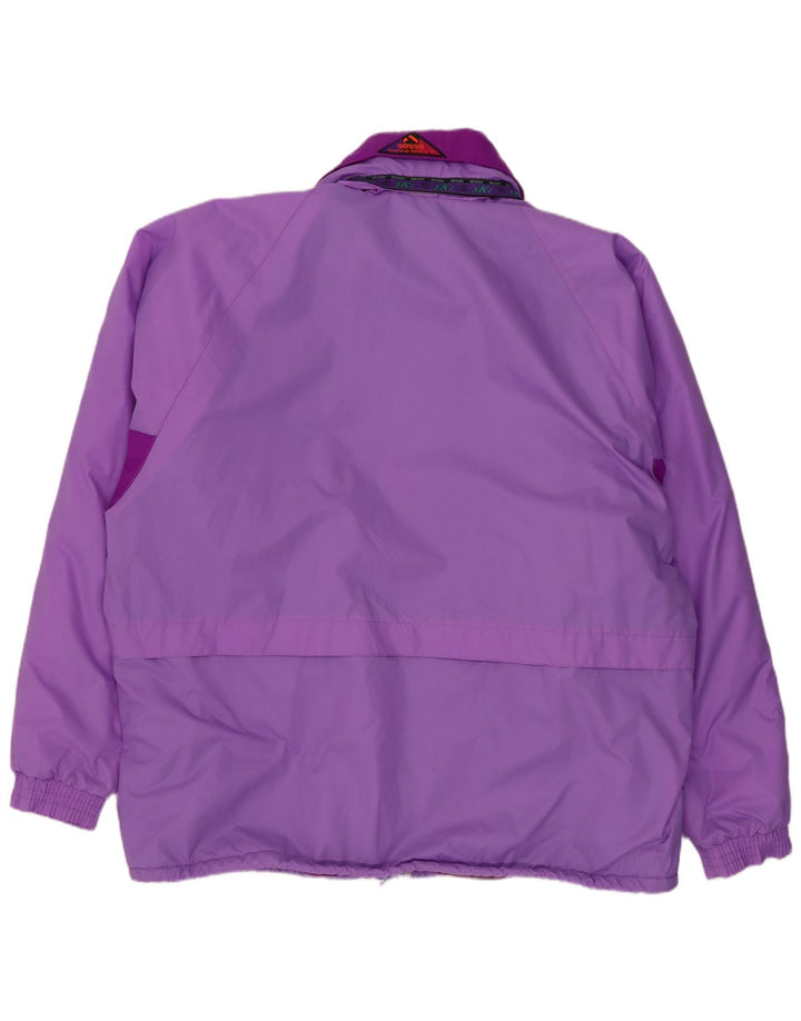 Jaqueta de esqui masculina com capuz AESSE UK 42 XL roxo