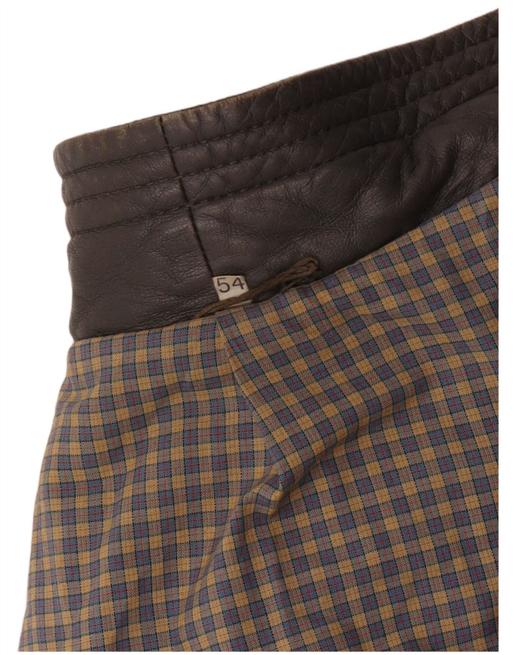 Casaco de couro masculino DRESSCO IT 54 2XL couro cinza