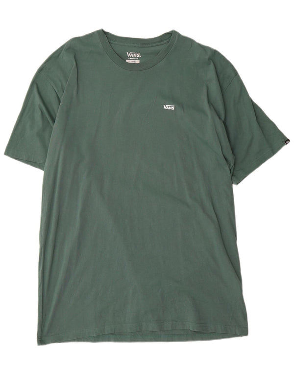 Camiseta Vans Masculina Classic Fit Top XL Verde Algodão