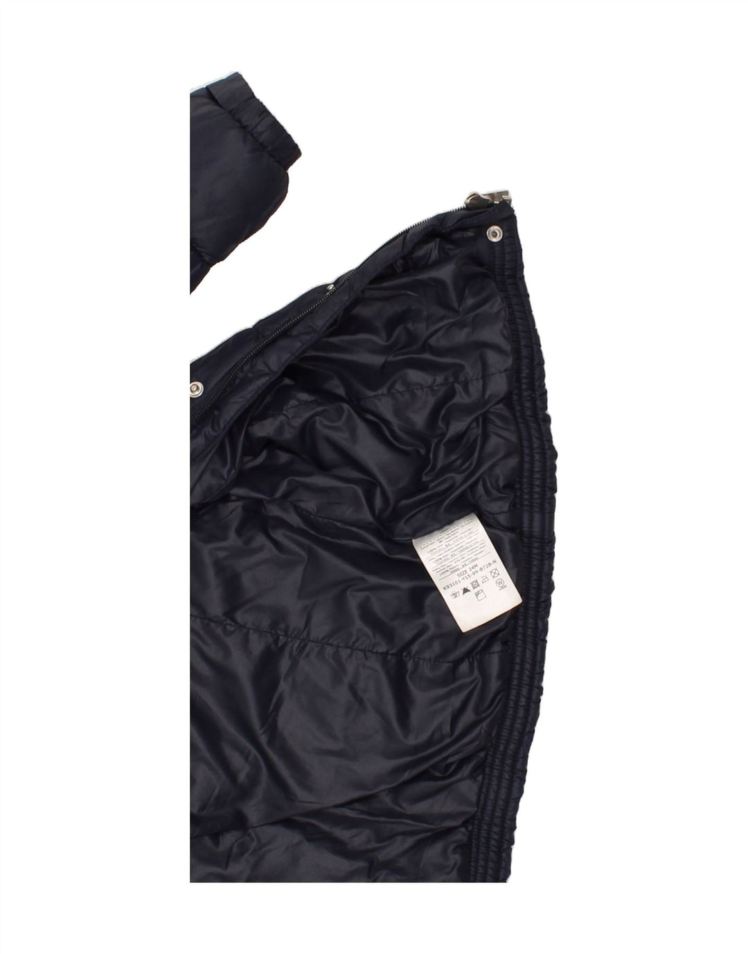 GUESS Baby Girls Padded Coat 18-24 Months Navy Blue Nylon Vintage Guess and Second-Hand Guess from Messina Hembry 