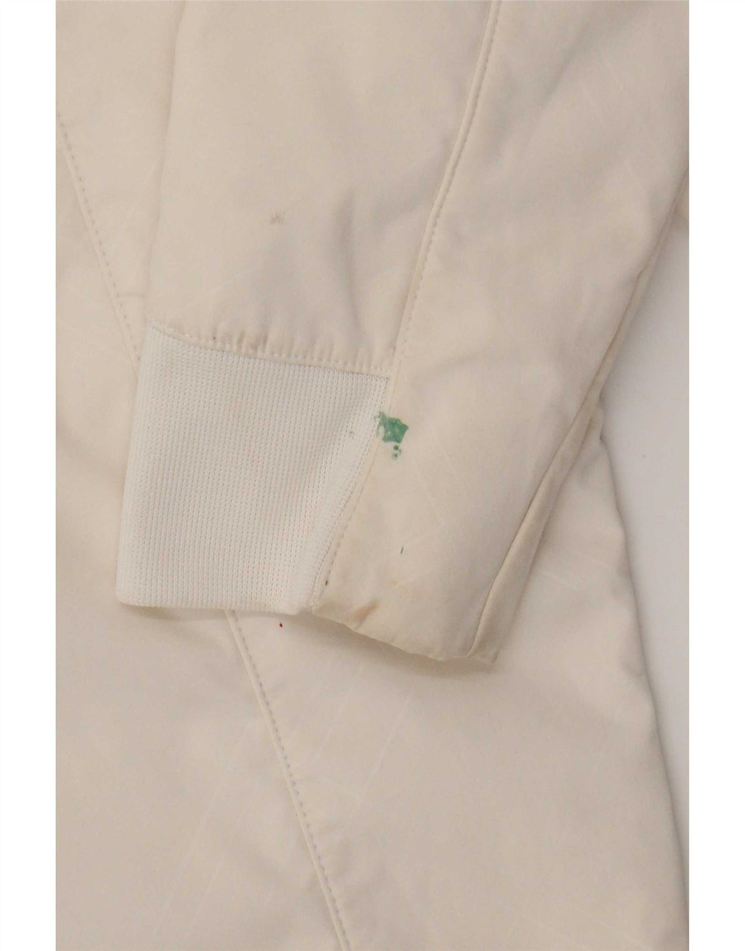 Jaqueta masculina Nike com capuz e jaqueta pequena de poliéster branco