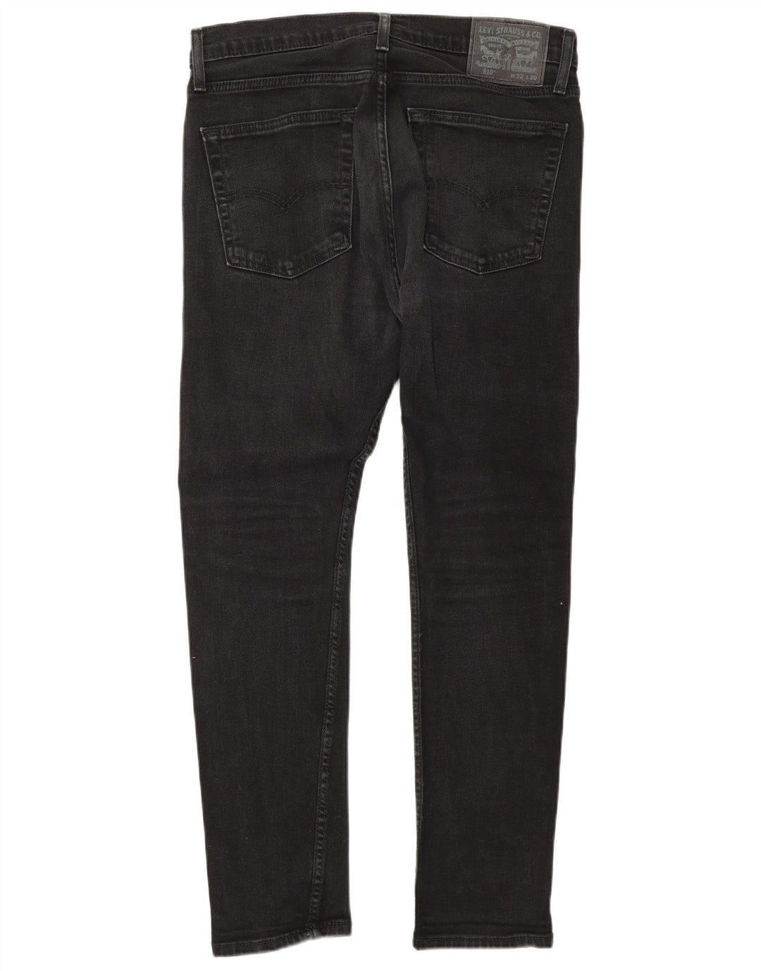 Levi's Masculino 510 Skinny Jeans W32 L30 Cinza Algodão