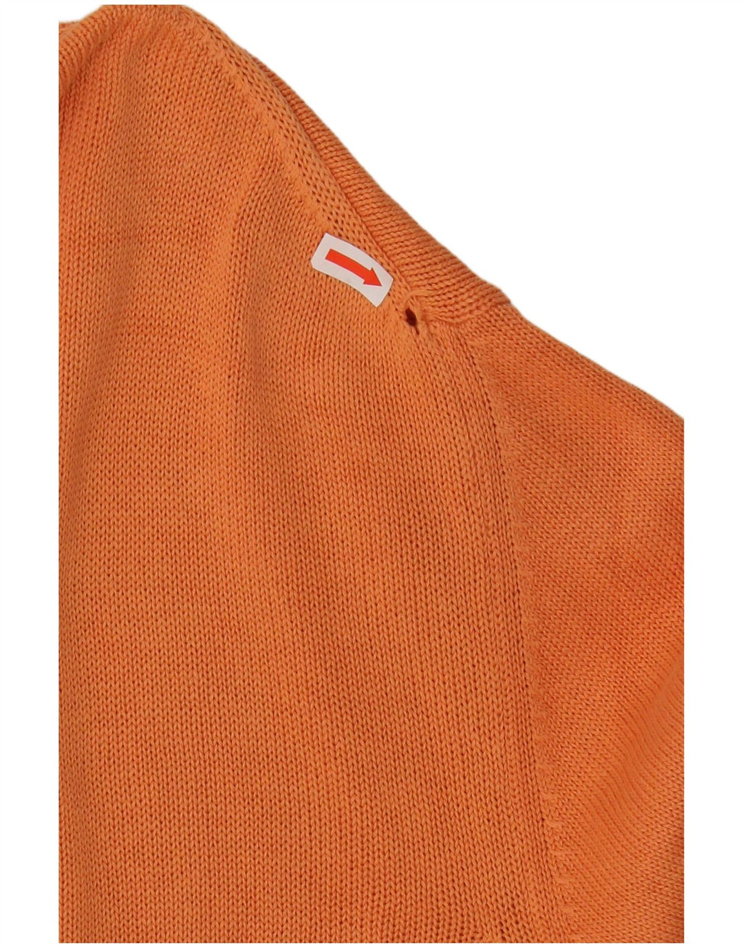 Suéter masculino CONTE OF FLORENCE com decote em V XL laranja algodão