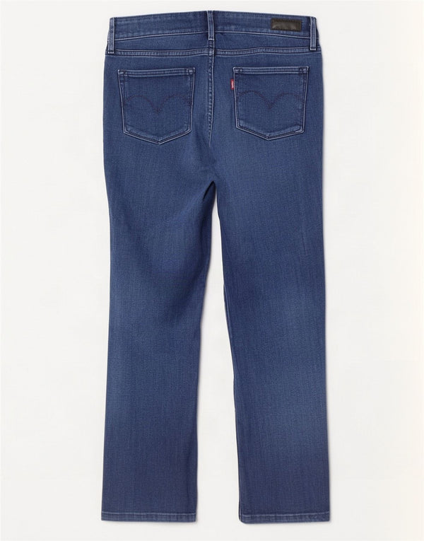 Calça jeans feminina Levi's Slight Curve Classic Rise Slim US 4 Small W27 L27 Azul