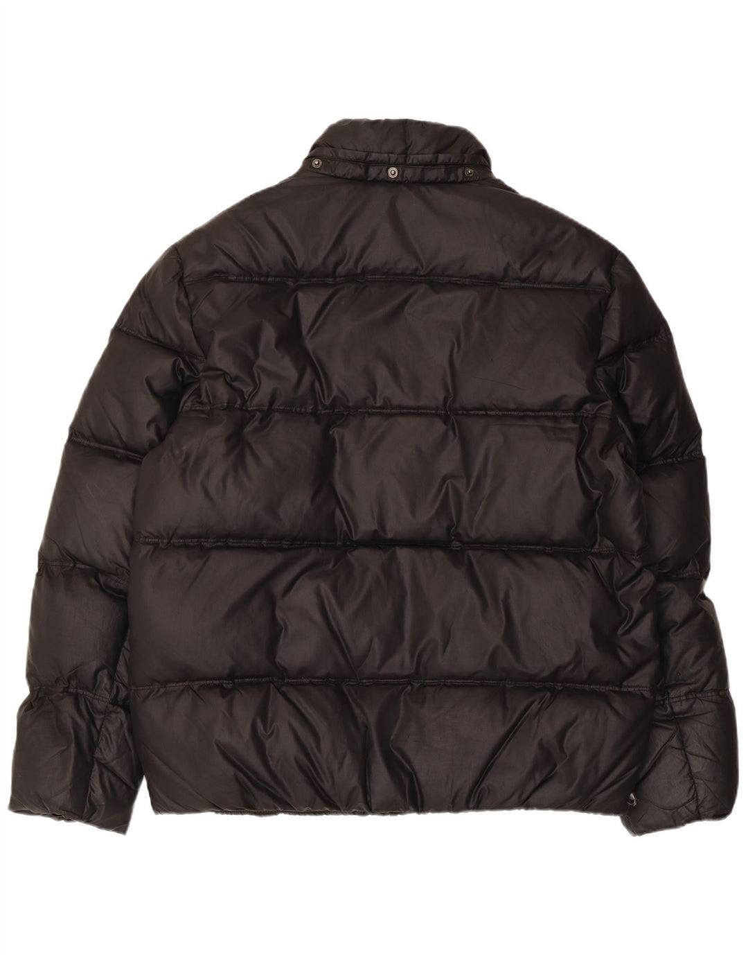 Jaqueta acolchoada masculina Guess UK 42 XL poliéster preto