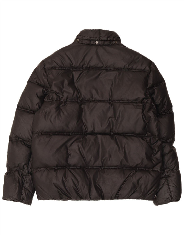 Jaqueta acolchoada masculina Guess UK 42 XL poliéster preto