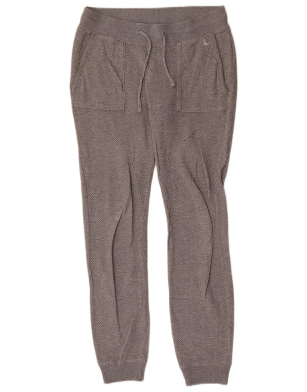 Calça de treino feminina Jack Wills Joggers Reino Unido 8 algodão cinza pequeno