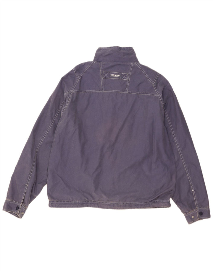 Jaqueta bomber masculina Crew Clothing UK 38 algodão azul médio