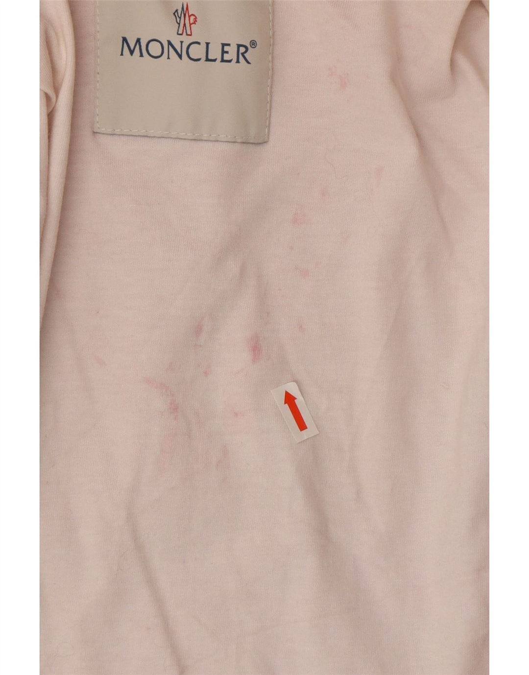 Moncler Girls Graphic Rain Jacket 15-16 anos poliamida vermelha