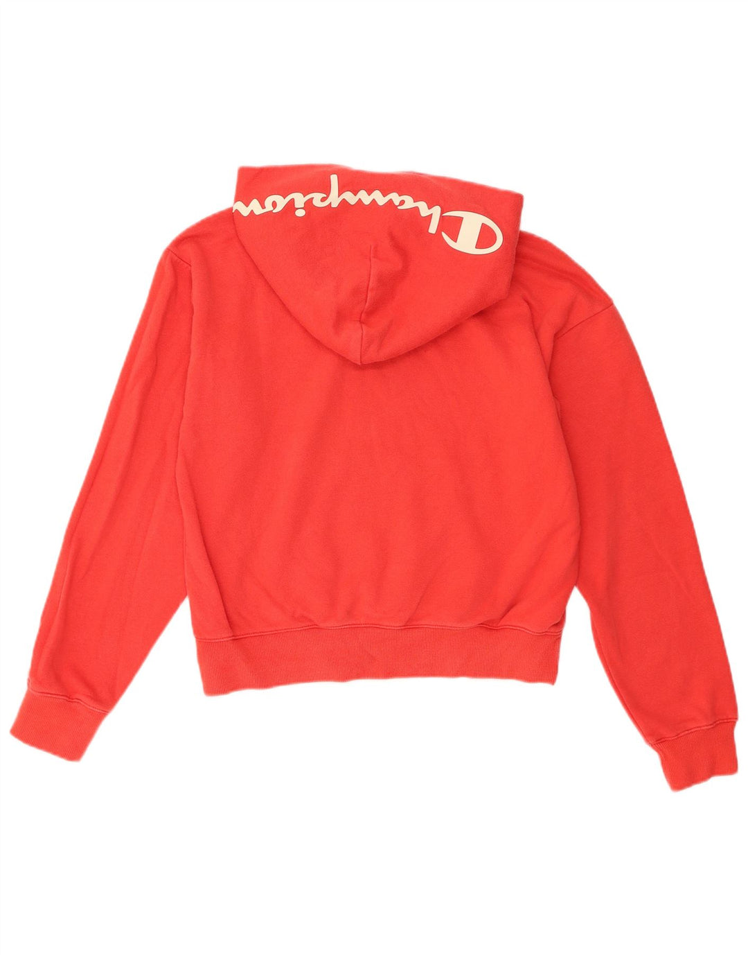 Jumper com capuz feminino Champion UK 14 médio vermelho