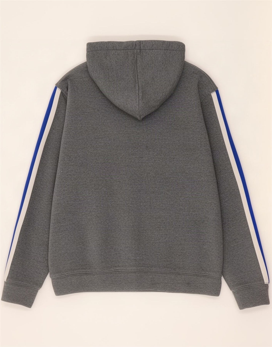 Guess moletom com capuz masculino cinza médio colorblock poliéster
