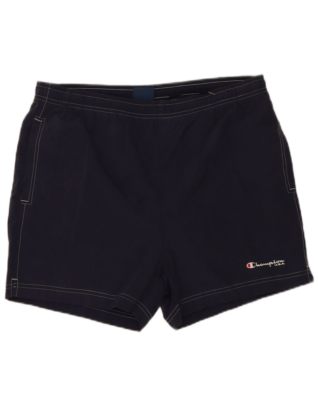 Shorts de natação masculino CHAMPION XL azul marinho poliamida