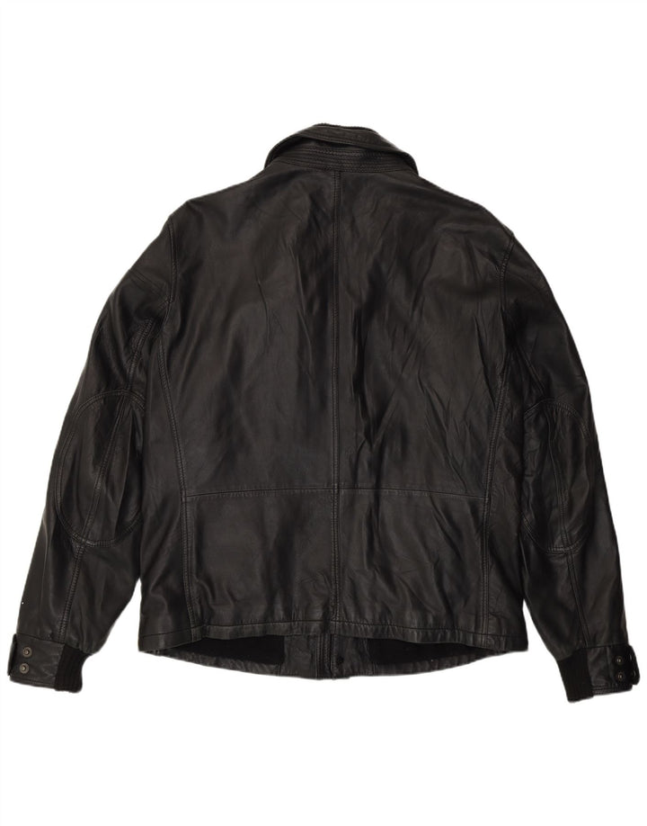 Jaqueta de couro masculina Conbipel IT 52 XL couro preto