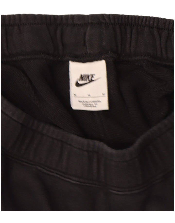 Shorts esportivos gráficos masculinos Nike médio algodão preto