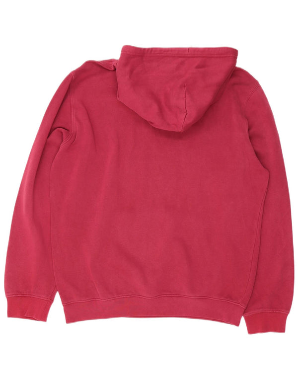 Jumper masculino com capuz gráfico Champion grande algodão rosa