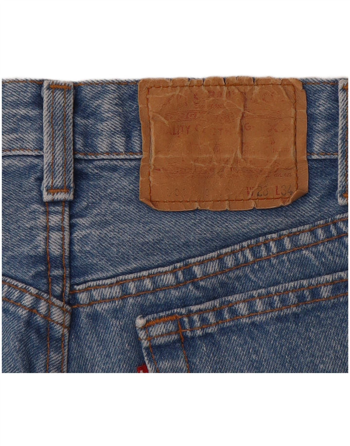 Shorts jeans feminino Levi's 501 W28 azul médio