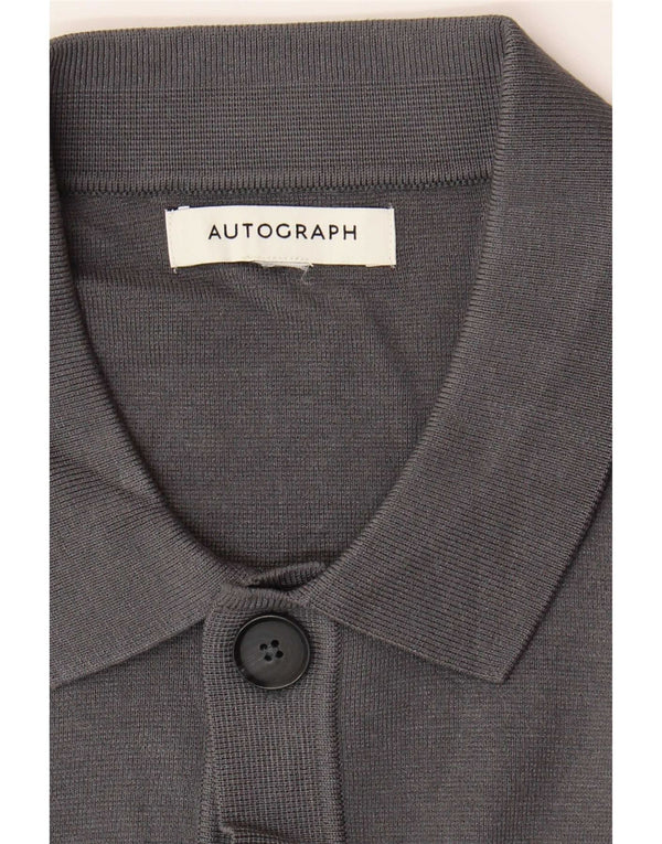 Camisa masculina Autograph XL cinza