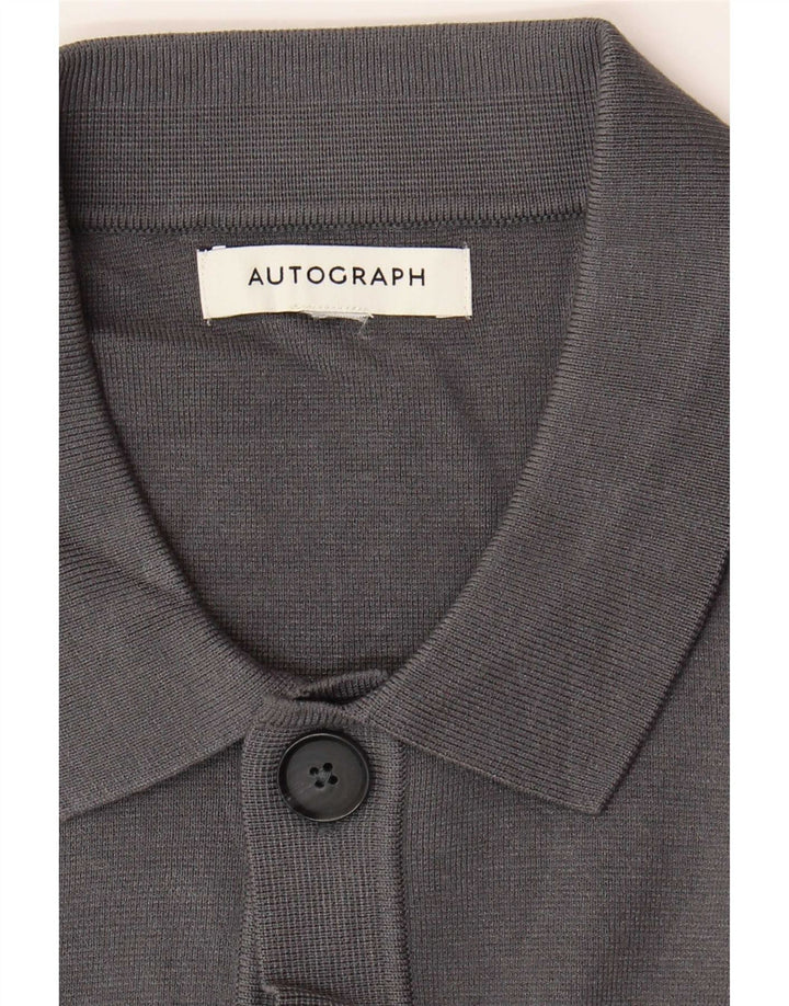Camisa masculina Autograph XL cinza