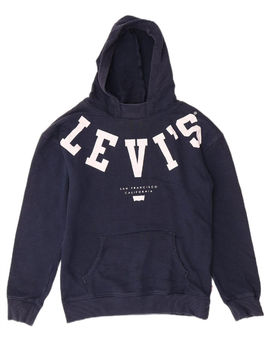 Suéter gráfico com capuz para meninas LEVI'S 13-14 anos azul marinho