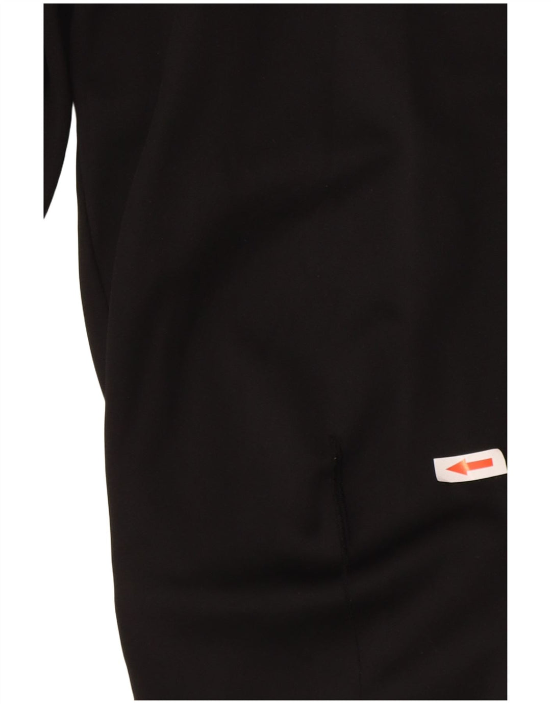 Calça de treino masculina Nike Dri Fit médio preto colorblock poliéster