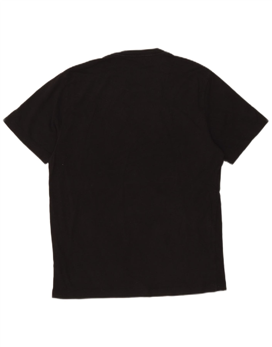 Camiseta gráfica masculina True Religion algodão preto médio