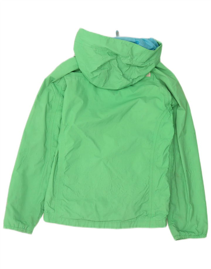 Jaqueta de chuva com capuz para meninas The North Face 10-11 anos nylon verde médio