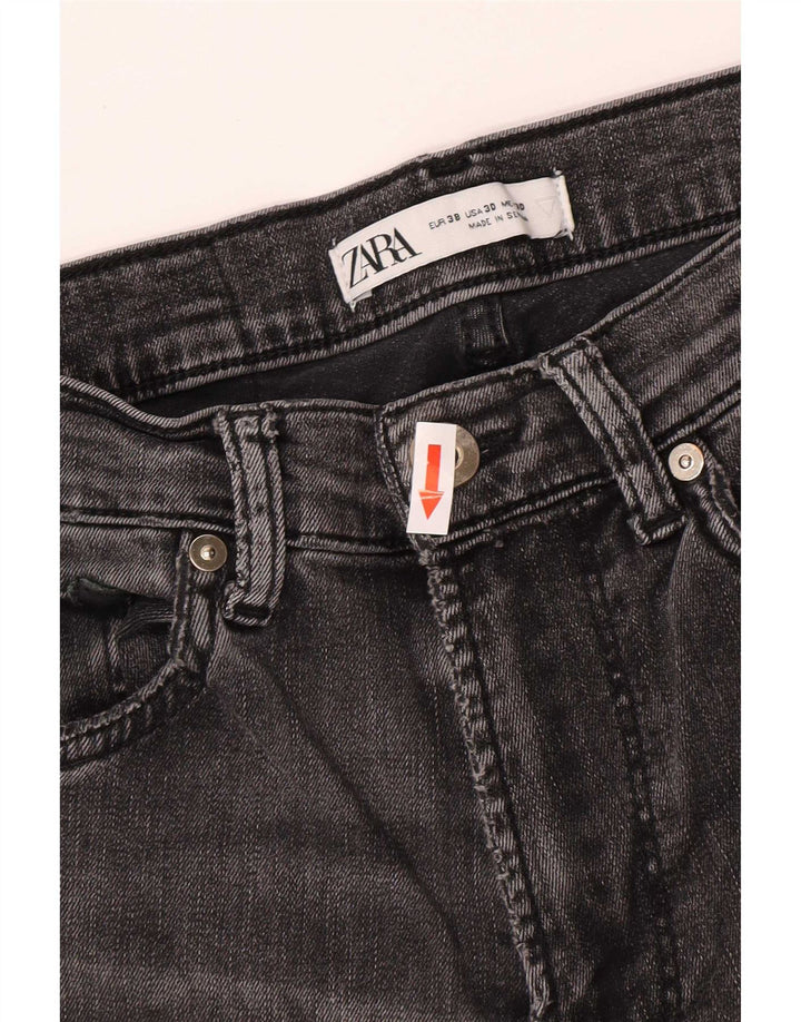 Zara Mens Jeans Skinny EU 38 Pequeno W30 L29 Cinza