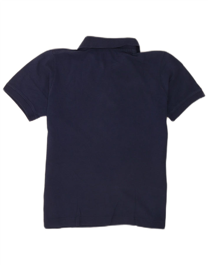 Camisa polo feminina Kappa UK 12 algodão azul marinho médio
