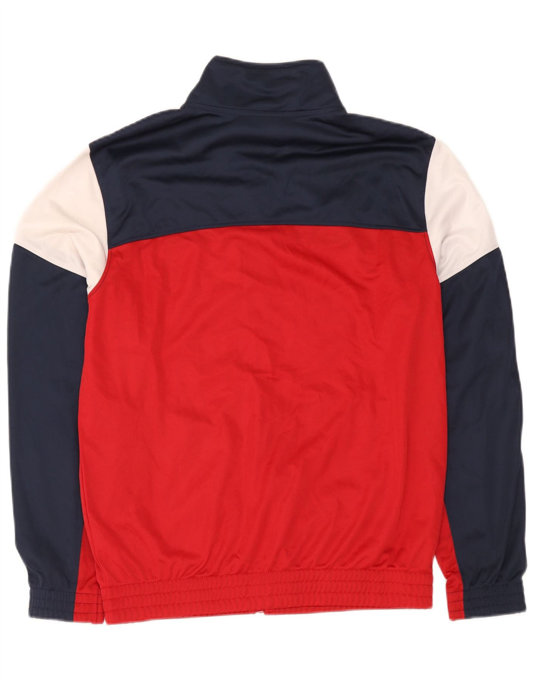 Diadora Mens Tracksuit Top Jacket Grande Poliéster Colorblock Vermelho